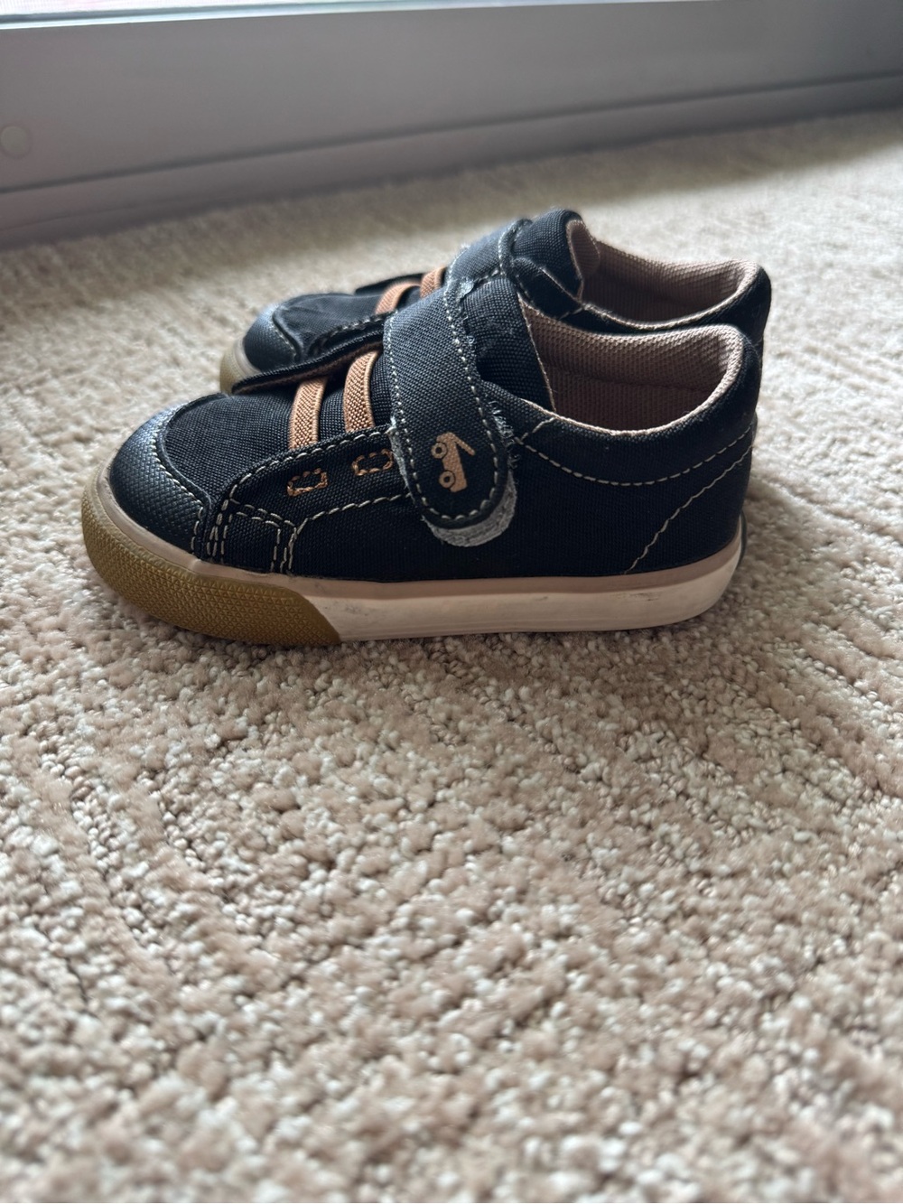 SEE KAI RUN - Alex Black Toddler Sneaker